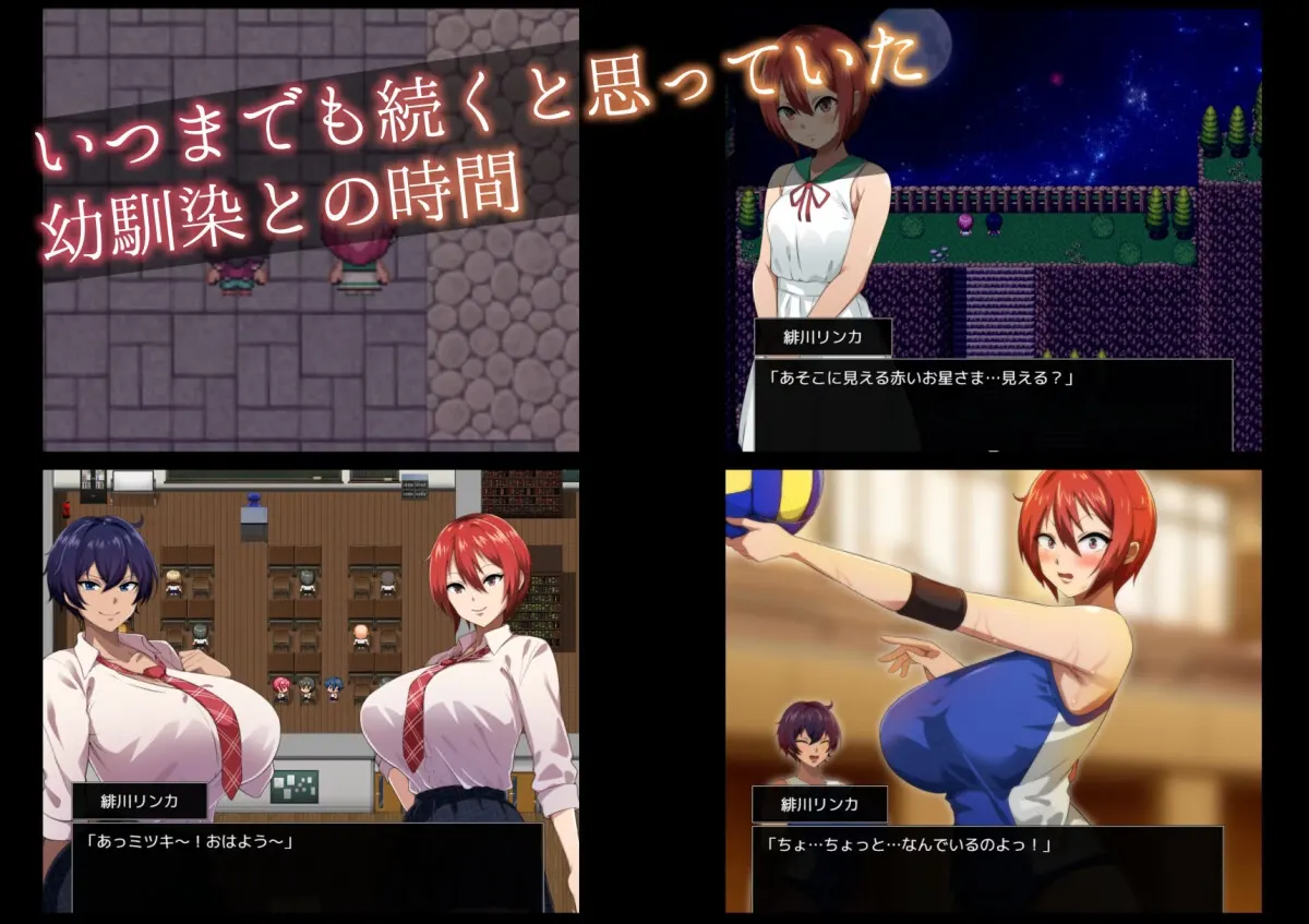 A Red Flower Shining in the Moonlight screenshot 1