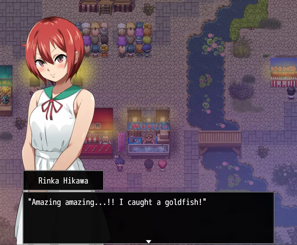 A Red Flower Shining in the Moonlight screenshot 5