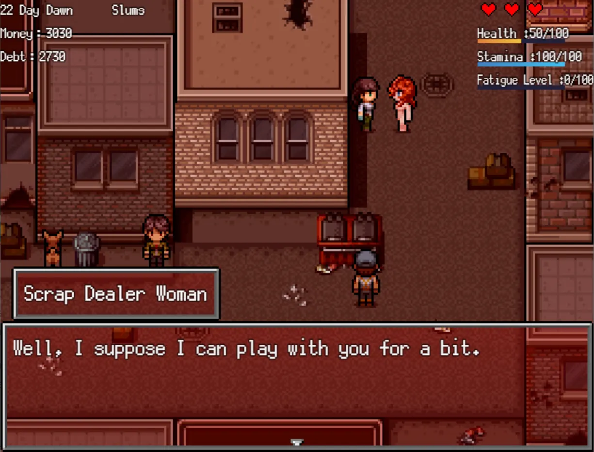 Blanca - The Poor Girl from the Slums screenshot 1