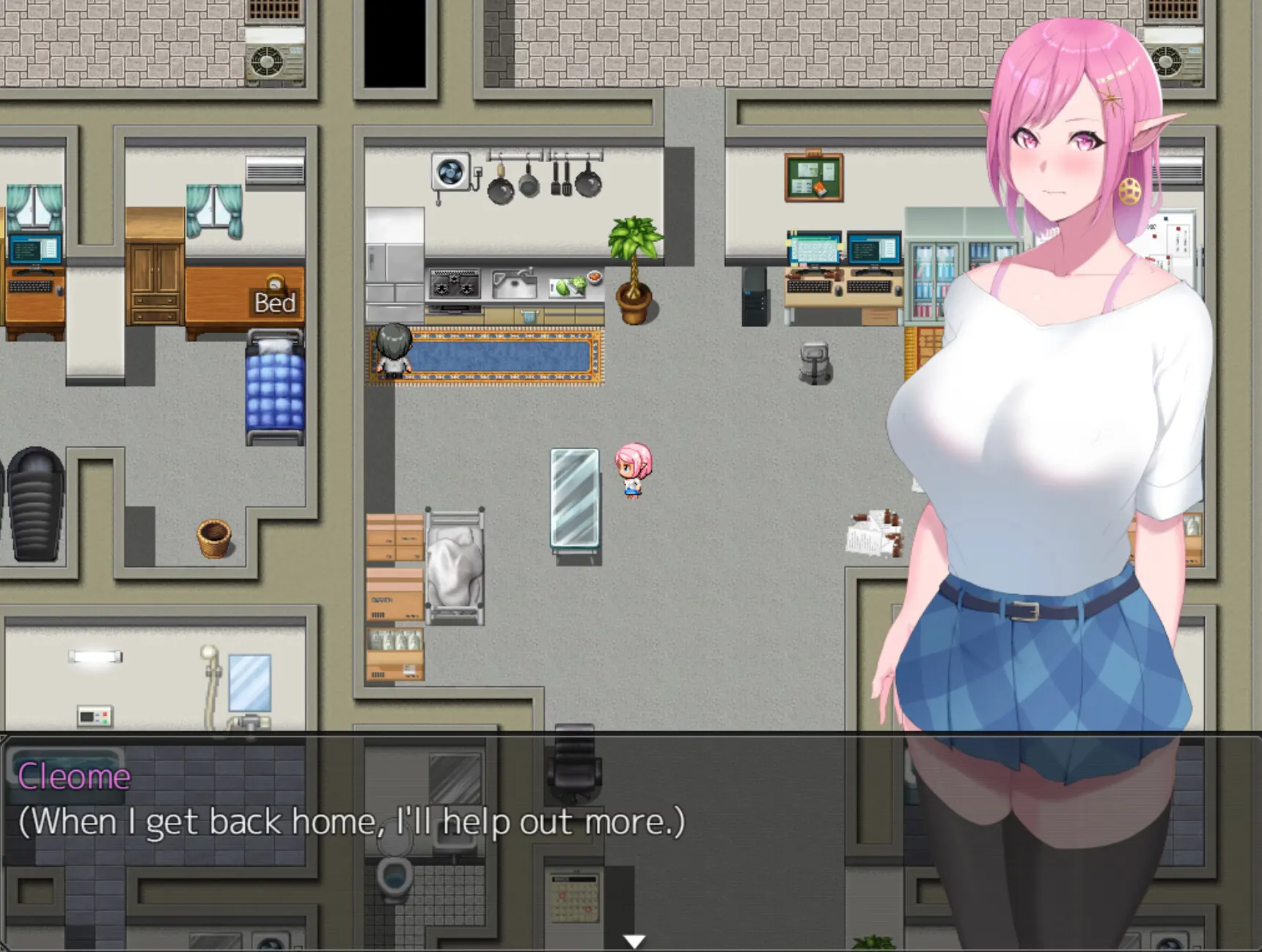 Modern Pink Elf RPG screenshot 6