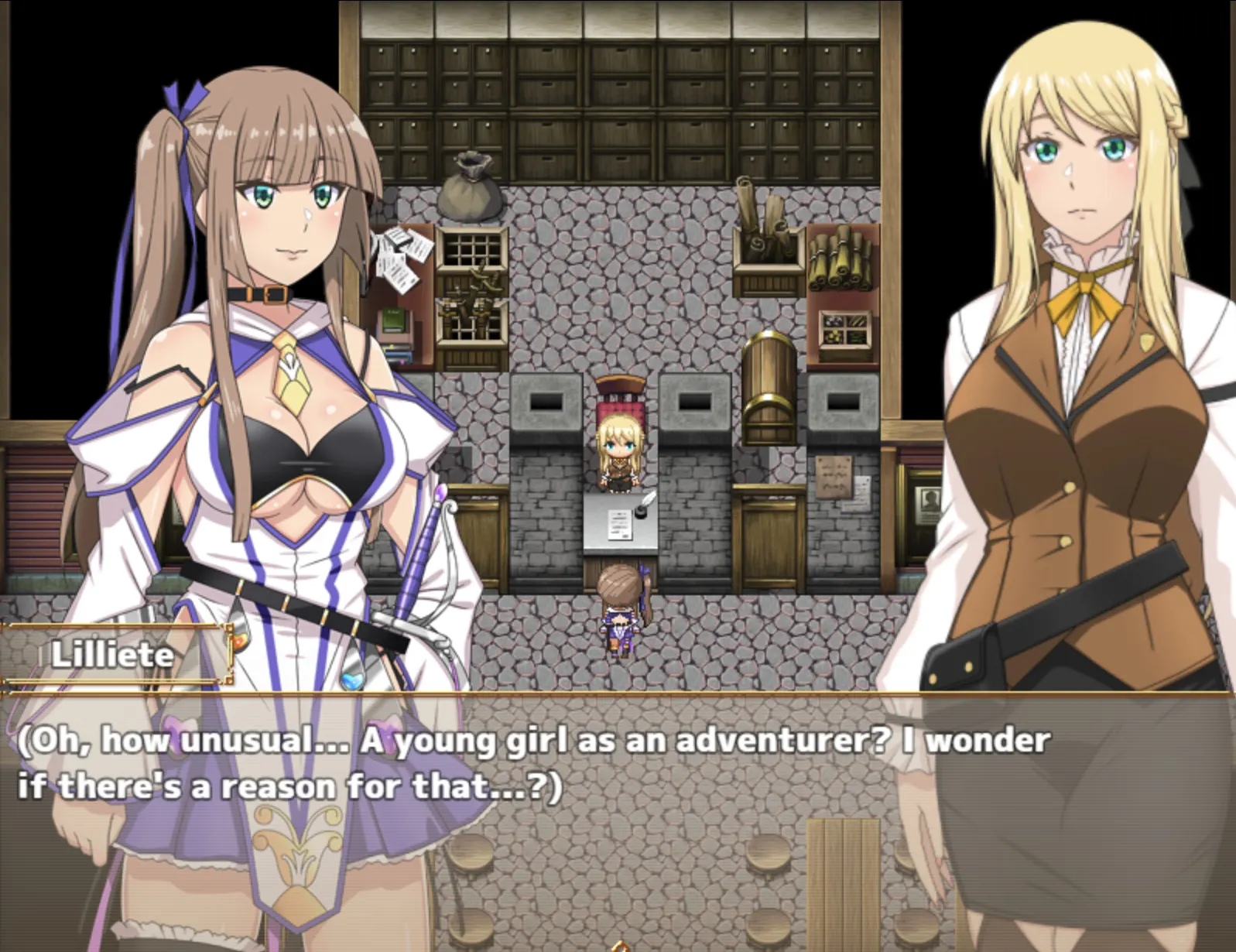 Receptionist at the Bottom Tier Guild screenshot 10