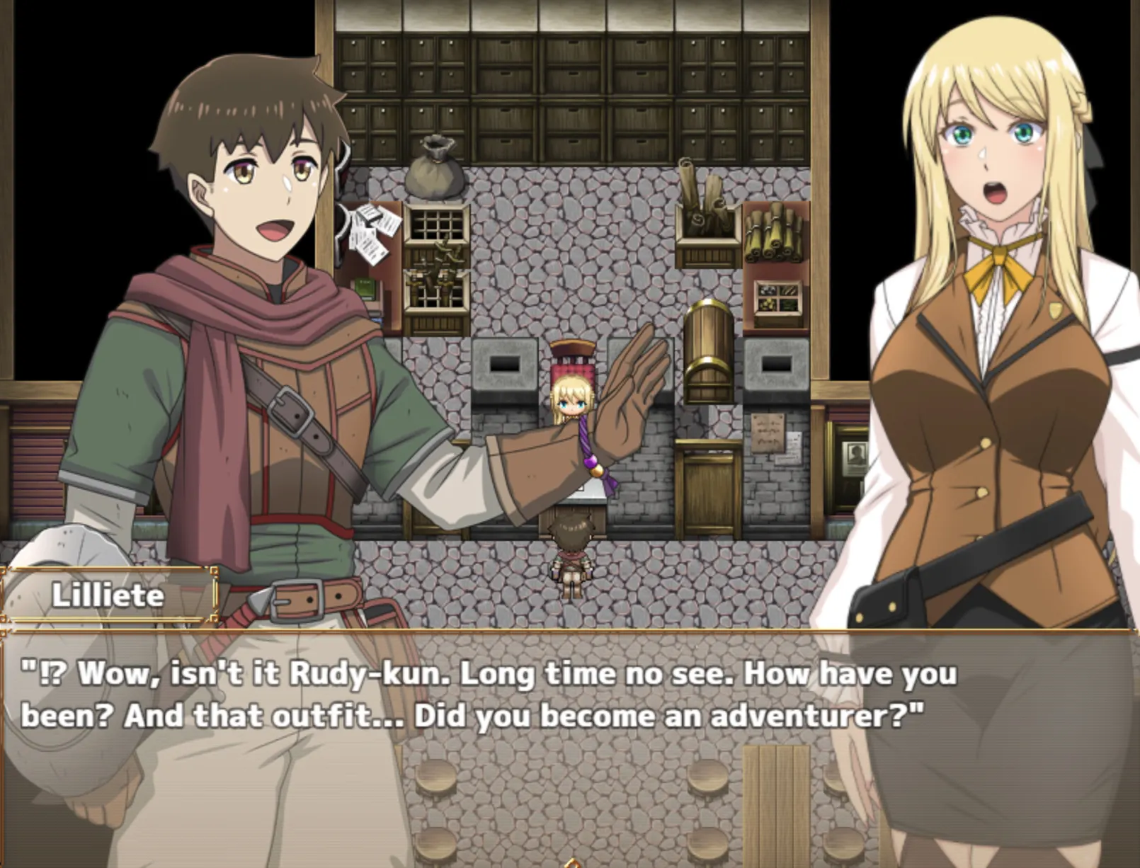 Receptionist at the Bottom Tier Guild screenshot 11