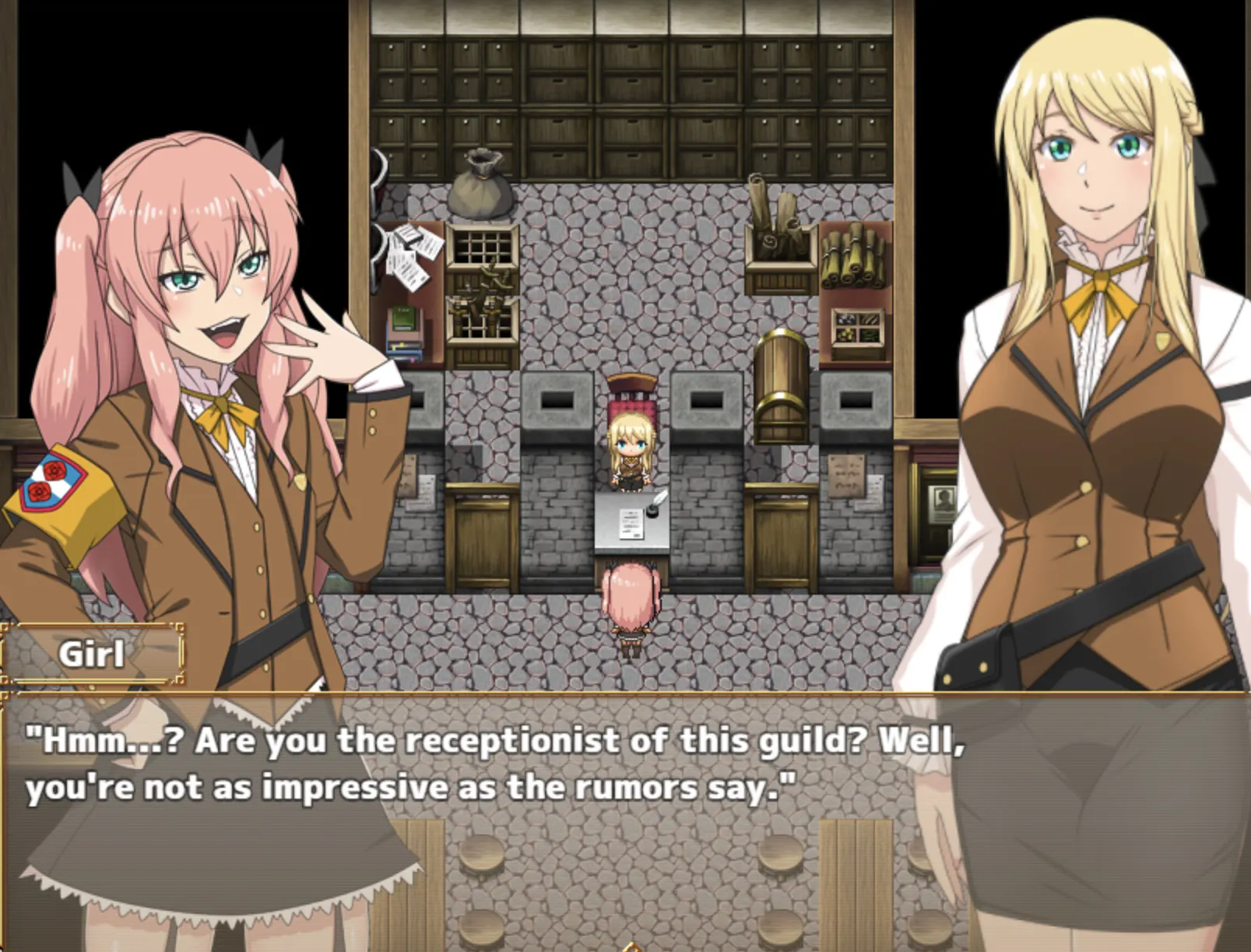 Receptionist at the Bottom Tier Guild screenshot 13